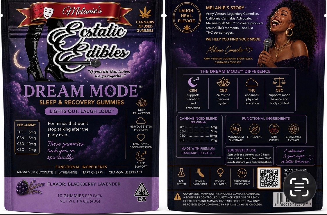Dream Mode Sleep and Recovery Gummies